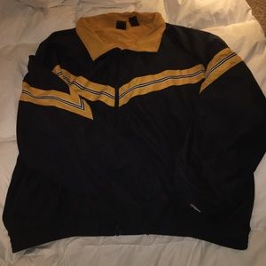 Vintage 80s USA Olympics Navy and Gold Jacket